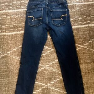 American eagle skinny super stretch jeans size 4